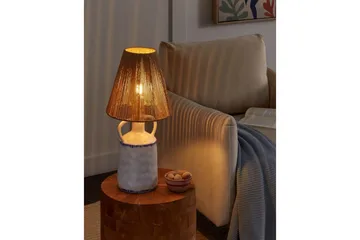 Diametro Bordslampa 51 cm E27 - Vit/Natur - Belysning - Lampor & belysning inomhus - Sovrumslampa - Sänglampa - Sängbordslampa