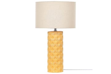Dragonera Bordslampa 49 cm E27 - Gul/Beige - Belysning - Lampor & belysning inomhus - Sovrumslampa - Sänglampa - Sängbordslampa