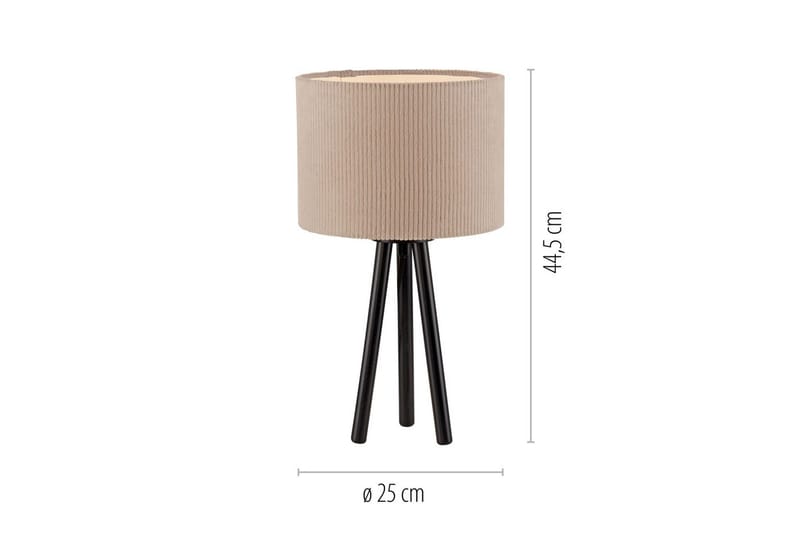 Duro Just Light Bordslampa - Beige - Belysning - Lampor & belysning inomhus - Sovrumslampa - Sänglampa - Sängbordslampa