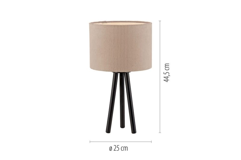 Duro Just Light Bordslampa - Beige - Belysning - Lampor & belysning inomhus - Sovrumslampa - Sänglampa - Sängbordslampa