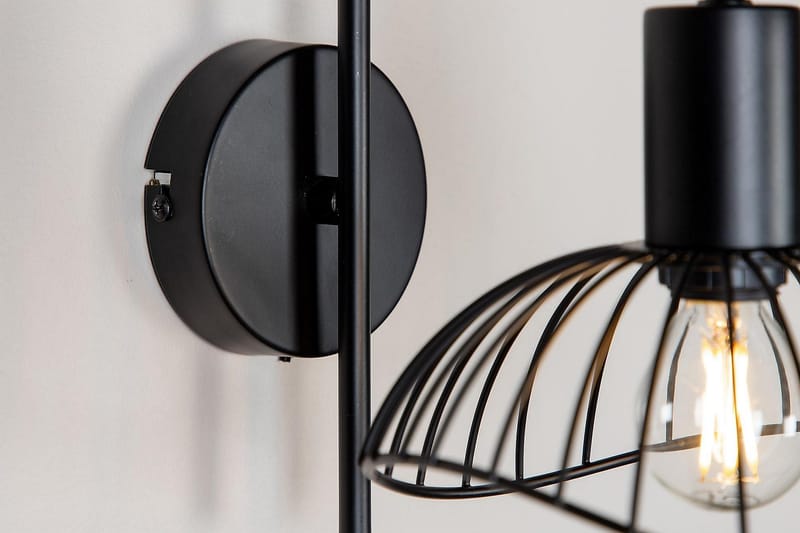 Elsa Vägglampa Dimbar LED Stor - Svart - Belysning - Lampor & belysning inomhus - Sovrumslampa - Sänglampa - Sänglampa vägg