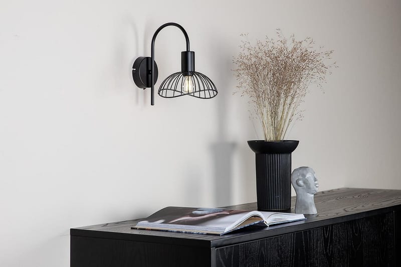 Elsa Vägglampa Dimbar LED Stor - Svart - Belysning - Lampor & belysning inomhus - Sovrumslampa - Sänglampa - Sänglampa vägg