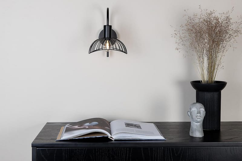 Elsa Vägglampa Dimbar LED Stor - Svart - Belysning - Lampor & belysning inomhus - Sovrumslampa - Sänglampa - Sänglampa vägg