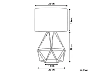 Eurydice Bordslampa 35 cm E27 - Svart - Belysning - Lampor & belysning inomhus - Sovrumslampa - Sänglampa - Sängbordslampa