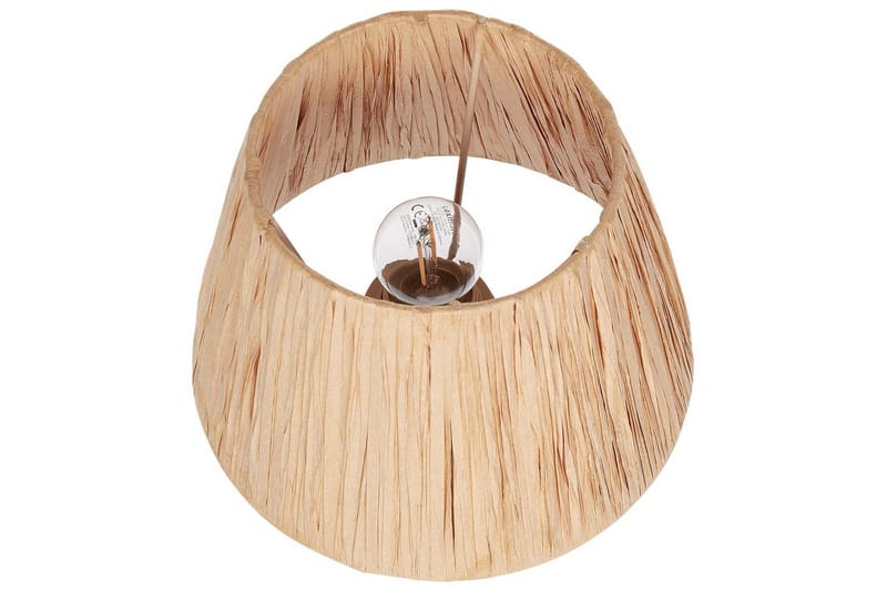 Favignito Bordslampa 2 st 31 cm E27 - Vit/Natur - Belysning - Lampor & belysning inomhus - Sovrumslampa - Sänglampa - Sängbordslampa