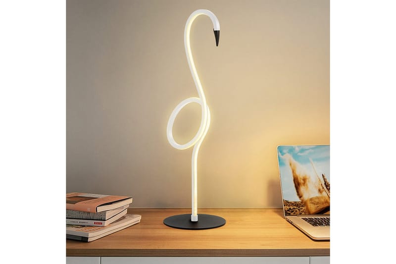 Flamingo Elstead Lighting Bordslampa - White - Belysning - Lampor & belysning inomhus - Sovrumslampa - Sänglampa - Sängbordslampa