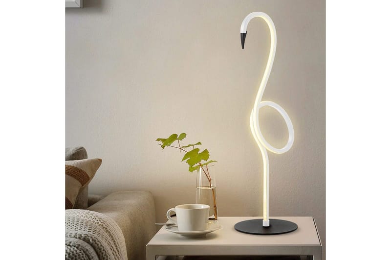 Flamingo Elstead Lighting Bordslampa - White - Belysning - Lampor & belysning inomhus - Sovrumslampa - Sänglampa - Sängbordslampa