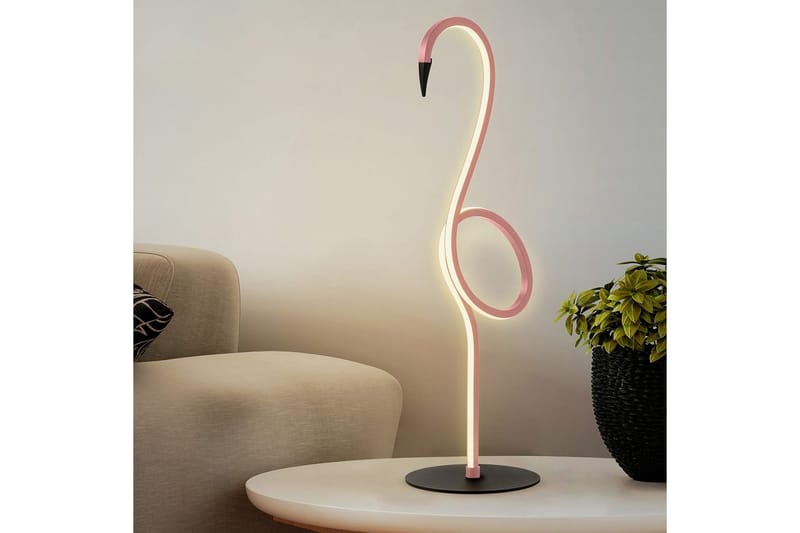 Flamingo Elstead Lighting Bordslampa - Pink - Belysning - Lampor & belysning inomhus - Sovrumslampa - Sänglampa - Sängbordslampa