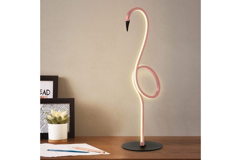 Flamingo Elstead Lighting Bordslampa - Pink - Belysning - Lampor & belysning inomhus - Sovrumslampa - Sänglampa - Sängbordslampa