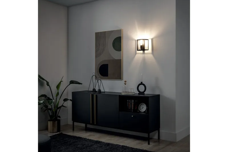 Gormar Vägglampa med Arm - Svart - Belysning - Lampor & belysning inomhus - Sovrumslampa - Sänglampa - Sänglampa vägg