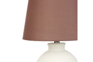 Gyaros Bordslampa 55 cm E27 - Off White/Brun - Belysning - Lampor & belysning inomhus - Sovrumslampa - Sänglampa - Sängbordslampa