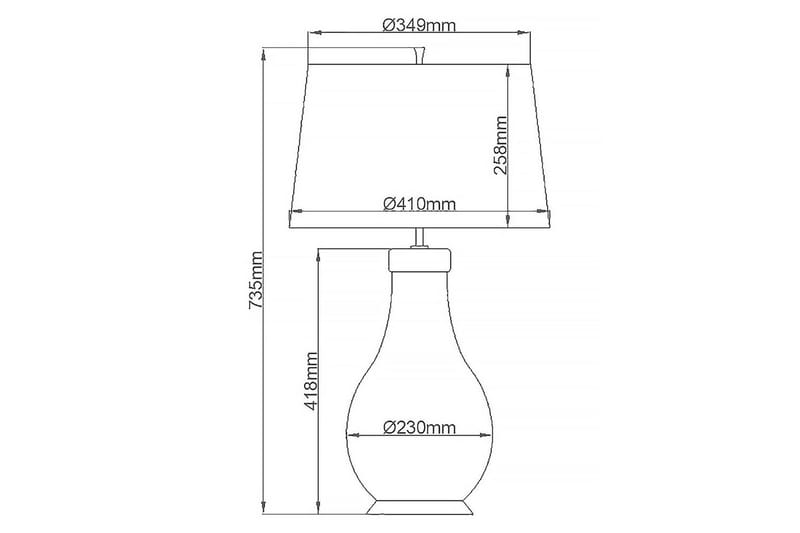 Havering Quintiesse Bordslampa - Turquoise||Brass - Belysning - Lampor & belysning inomhus - Sovrumslampa - Sänglampa - Sängbordslampa