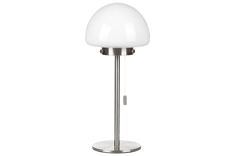 Icaria Bordslampa 39 cm E27 - Silver/Vit - Belysning - Lampor & belysning inomhus - Sovrumslampa - Sänglampa - Sängbordslampa