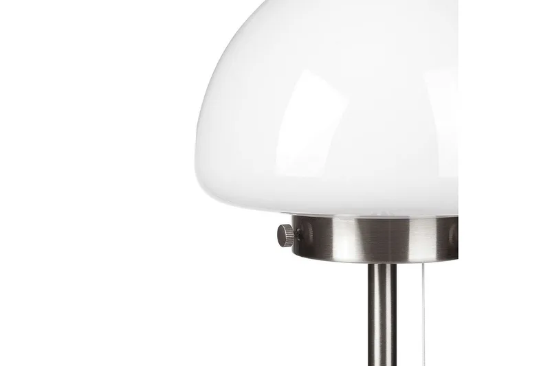 Icaria Bordslampa 39 cm E27 - Silver/Vit - Belysning - Lampor & belysning inomhus - Sovrumslampa - Sänglampa - Sängbordslampa