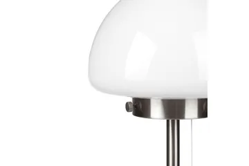 Icaria Bordslampa 39 cm E27 - Silver/Vit - Belysning - Lampor & belysning inomhus - Sovrumslampa - Sänglampa - Sängbordslampa