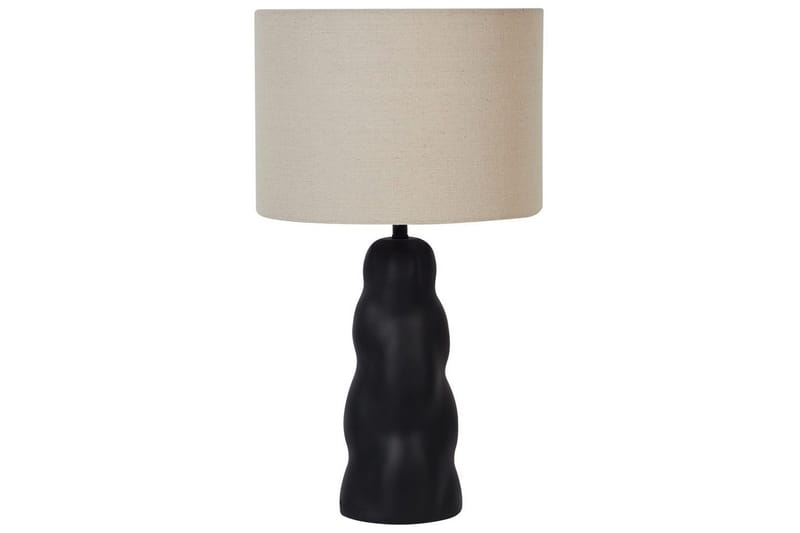 Incantata Bordslampa 51 cm E27, Svart/Beige