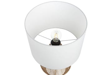 Kafelaina Bordslampa 52 cm E27 - Natur/Vit - Belysning - Lampor & belysning inomhus - Sovrumslampa - Sänglampa - Sängbordslampa