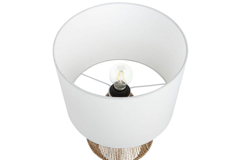Kafelaina Bordslampa 52 cm E27 - Natur/Vit - Belysning - Lampor & belysning inomhus - Sovrumslampa - Sänglampa - Sängbordslampa
