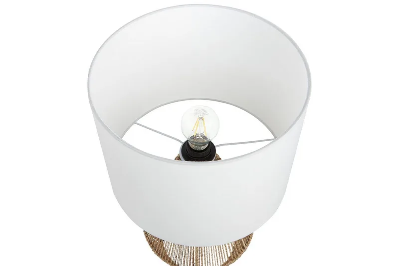 Kafelaina Bordslampa 52 cm E27 - Natur/Vit - Belysning - Lampor & belysning inomhus - Sovrumslampa - Sänglampa - Sängbordslampa