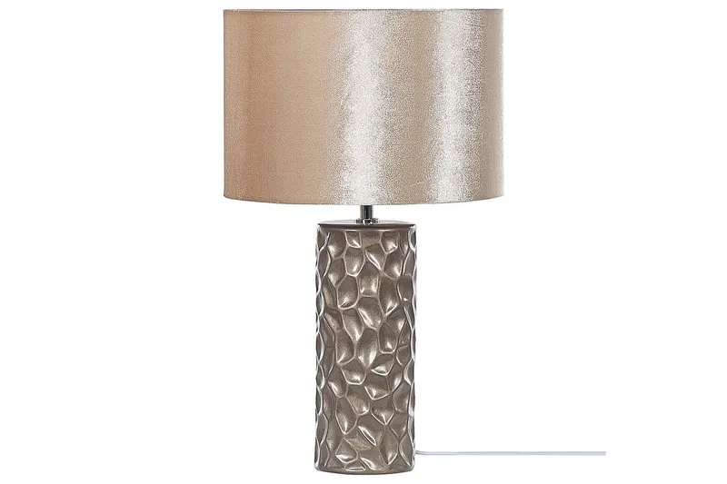 Kamla Bordslampa 50 cm E27 - Grå/Beige - Belysning - Lampor & belysning inomhus - Sovrumslampa - Sänglampa - Sängbordslampa