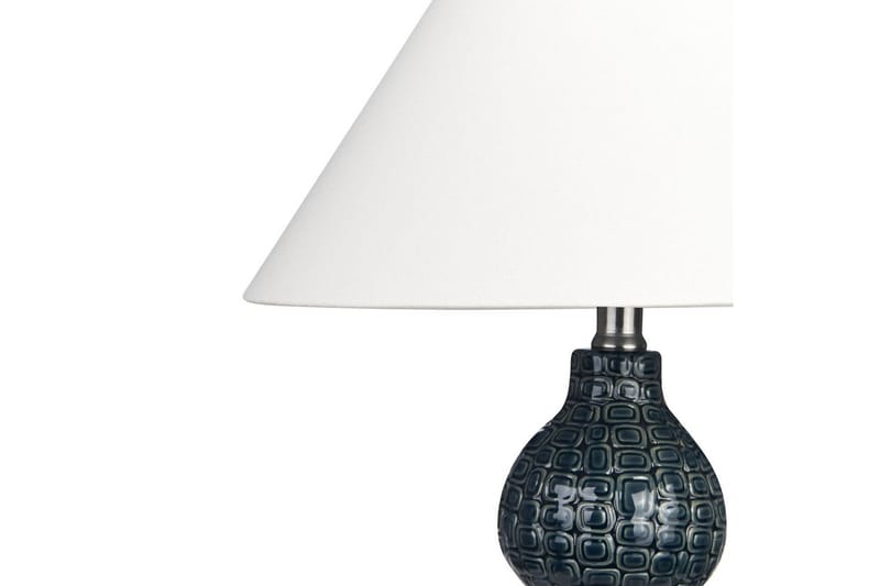 Kastellorizo Bordslampa 60 cm E27 - Mörkblå/Vit - Belysning - Lampor & belysning inomhus - Sovrumslampa - Sänglampa - Sängbordslampa