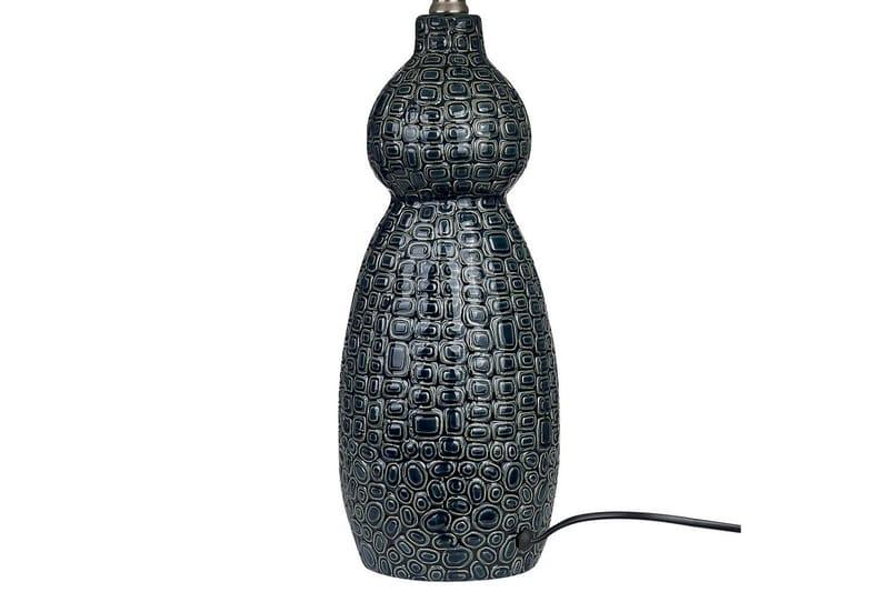 Kastellorizo Bordslampa 60 cm E27 - Mörkblå/Vit - Belysning - Lampor & belysning inomhus - Sovrumslampa - Sänglampa - Sängbordslampa