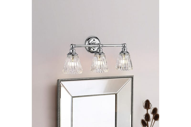 Keynes Quintiesse Vägglampa - Chrome - Belysning - Lampor & belysning inomhus - Sovrumslampa - Sänglampa - Sänglampa vägg