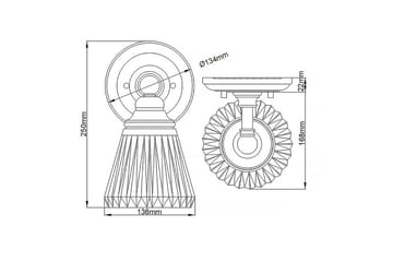 Keynes Quintiesse Vägglampa - Chrome - Belysning - Lampor & belysning inomhus - Sovrumslampa - Sänglampa - Sänglampa vägg