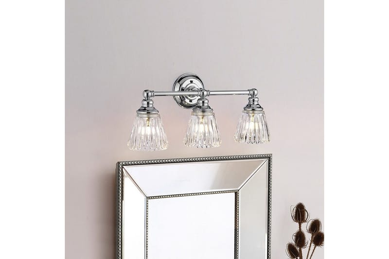 Keynes Quintiesse Vägglampa - Chrome - Belysning - Lampor & belysning inomhus - Sovrumslampa - Sänglampa - Sänglampa vägg