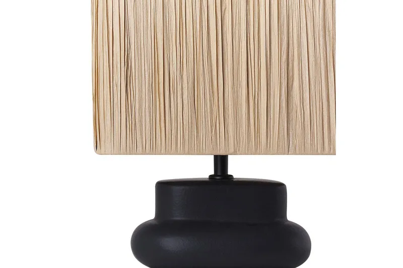 Kulsa Bordslampa 42 cm E27 - Svart/Natur - Belysning - Lampor & belysning inomhus - Sovrumslampa - Sänglampa - Sängbordslampa