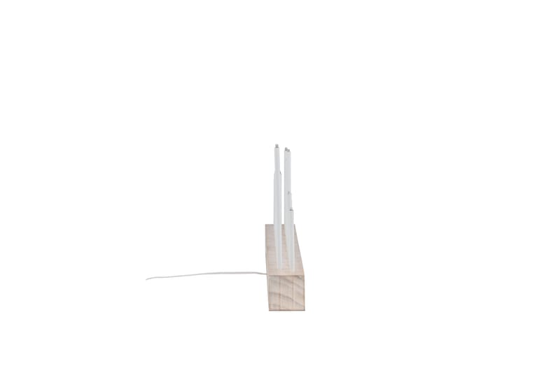 Kungsberget Adventsljusstake 24 cm - Whitewash - Belysning - Lampor & belysning inomhus - Sovrumslampa - Sänglampa - Sängbordslampa