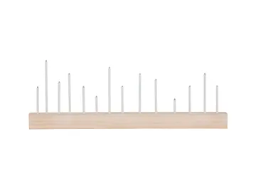 Kungsberget Adventsljusstake 24 cm - Whitewash - Belysning - Lampor & belysning inomhus - Sovrumslampa - Sänglampa - Sängbordslampa