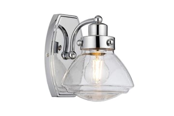 Lärd Quoizel Vägglampa - Chrome - Belysning - Lampor & belysning inomhus - Sovrumslampa - Sänglampa - Sänglampa vägg