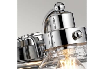 Lärd Quoizel Vägglampa - Chrome - Belysning - Lampor & belysning inomhus - Sovrumslampa - Sänglampa - Sänglampa vägg