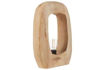 Ladaki Bordslampa 40 cm E27 - Ljus trä - Belysning - Lampor & belysning inomhus - Sovrumslampa - Sänglampa - Sängbordslampa
