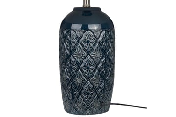 Lampeduse Bordslampa 56 cm E27 - Mörkblå/Vit - Belysning - Lampor & belysning inomhus - Sovrumslampa - Sänglampa - Sängbordslampa