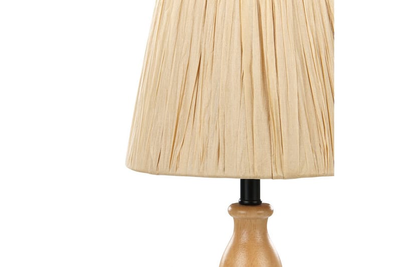 Lanis Bordslampa 41 cm E27 - Ljus trä/Natur - Belysning - Lampor & belysning inomhus - Sovrumslampa - Sänglampa - Sängbordslampa