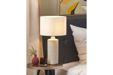 Lapya Bordslampa 58 cm E27 - Off White - Belysning - Lampor & belysning inomhus - Sovrumslampa - Sänglampa - Sängbordslampa