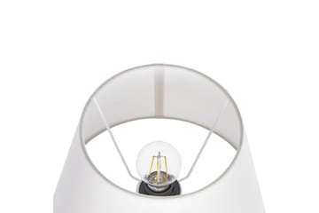 Lemiros Bordslampa 48 cm E27 - Grå/Vit - Belysning - Lampor & belysning inomhus - Sovrumslampa - Sänglampa - Sängbordslampa