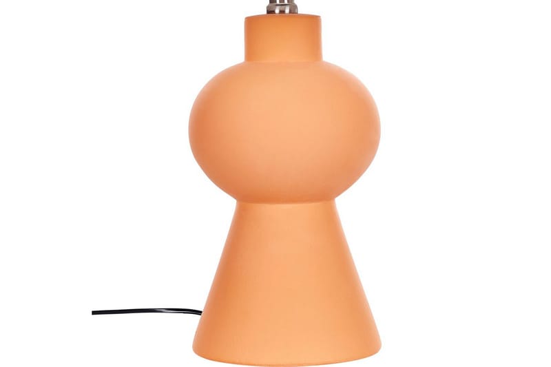 Lemiros Bordslampa 48 cm E27 - Orange/Vit - Belysning - Lampor & belysning inomhus - Sovrumslampa - Sänglampa - Sängbordslampa