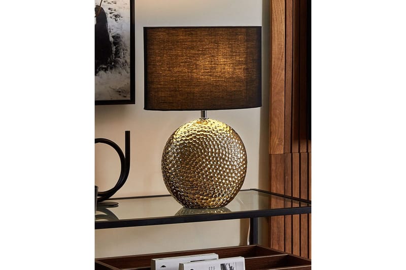 Libbelo Bordslampa 51 cm E27 - Guld/Svart - Belysning - Lampor & belysning inomhus - Sovrumslampa - Sänglampa - Sängbordslampa
