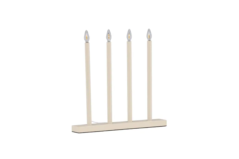Lofsdalen Adventsljusstake 35 cm - Beige - Belysning - Lampor & belysning inomhus - Sovrumslampa - Sänglampa - Sängbordslampa