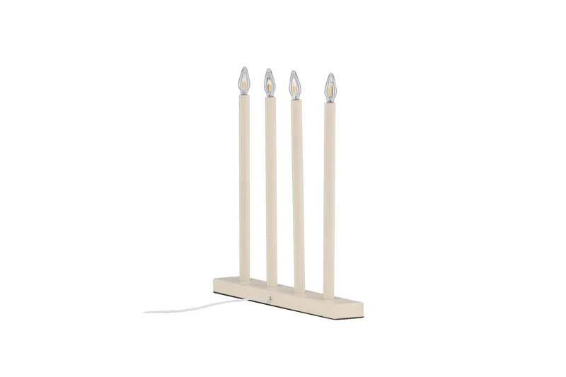 Lofsdalen Adventsljusstake 35 cm - Beige - Belysning - Lampor & belysning inomhus - Sovrumslampa - Sänglampa - Sängbordslampa