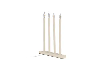 Lofsdalen Adventsljusstake 35 cm - Beige - Belysning - Lampor & belysning inomhus - Sovrumslampa - Sänglampa - Sängbordslampa