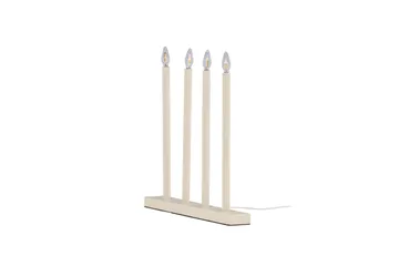 Lofsdalen Adventsljusstake 35 cm - Beige - Belysning - Lampor & belysning inomhus - Sovrumslampa - Sänglampa - Sängbordslampa