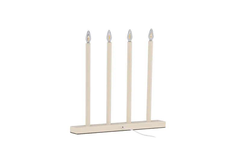 Lofsdalen Adventsljusstake 35 cm - Beige - Belysning - Lampor & belysning inomhus - Sovrumslampa - Sänglampa - Sängbordslampa
