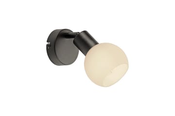 Loki Just Light Vägg/taklampa - Black - Belysning - Lampor & belysning inomhus - Sovrumslampa - Sänglampa - Sänglampa vägg