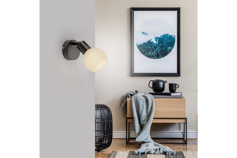 Loki Just Light Vägg/taklampa - Black - Belysning - Lampor & belysning inomhus - Sovrumslampa - Sänglampa - Sänglampa vägg