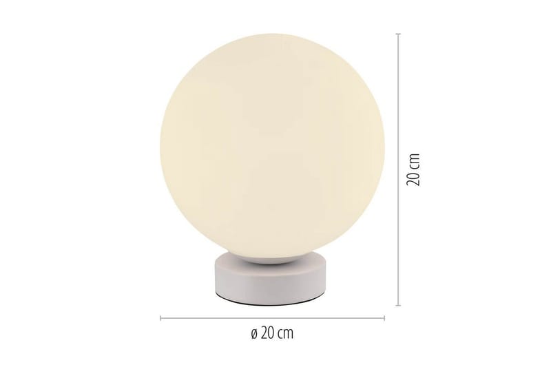 Lolasmart Bolo Just Light Bordslampa - White - Belysning - Lampor & belysning inomhus - Sovrumslampa - Sänglampa - Sängbordslampa