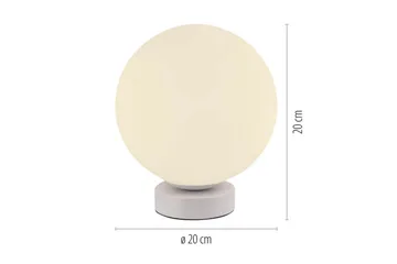Lolasmart Bolo Just Light Bordslampa - White - Belysning - Lampor & belysning inomhus - Sovrumslampa - Sänglampa - Sängbordslampa
